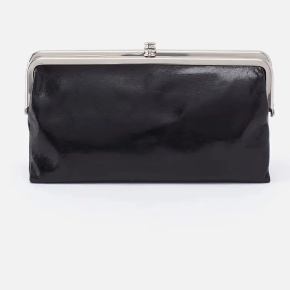 HOBO Black Lauren Clutch-Wallet